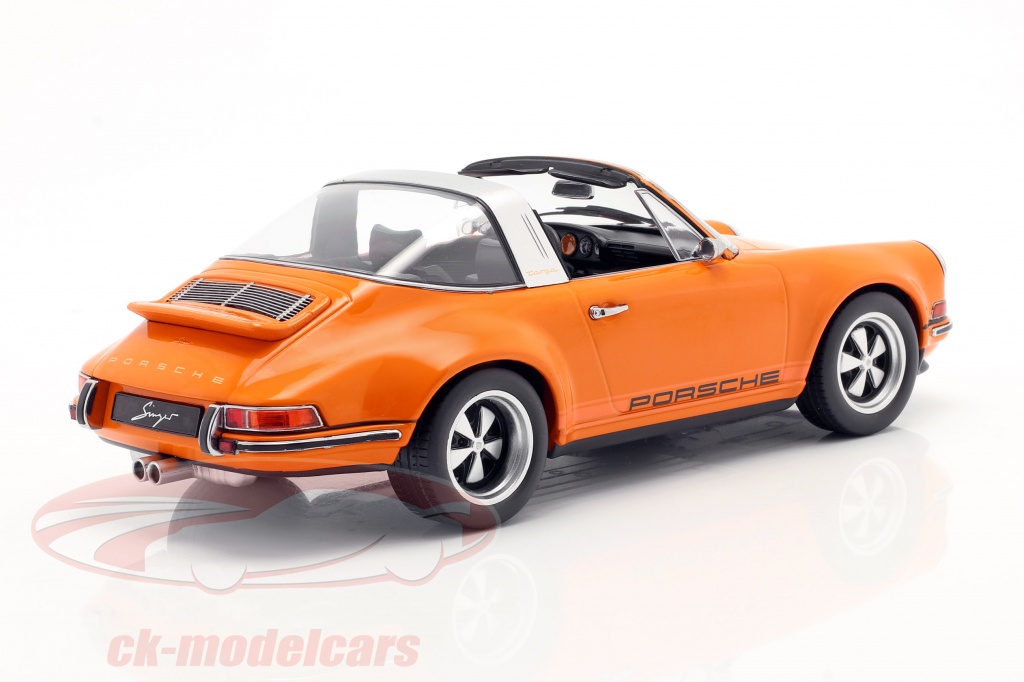 Porsche 911 Targa Singer Design Dorado Escala 1/18 KK Scale | Motoredge México Autos A Escala
