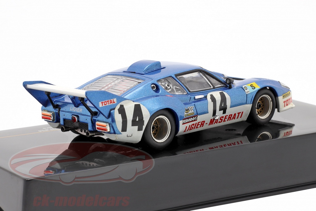 DAM 1/43 Ligier JS 2 Maserati Le Mans 1975 Resin Kit Model