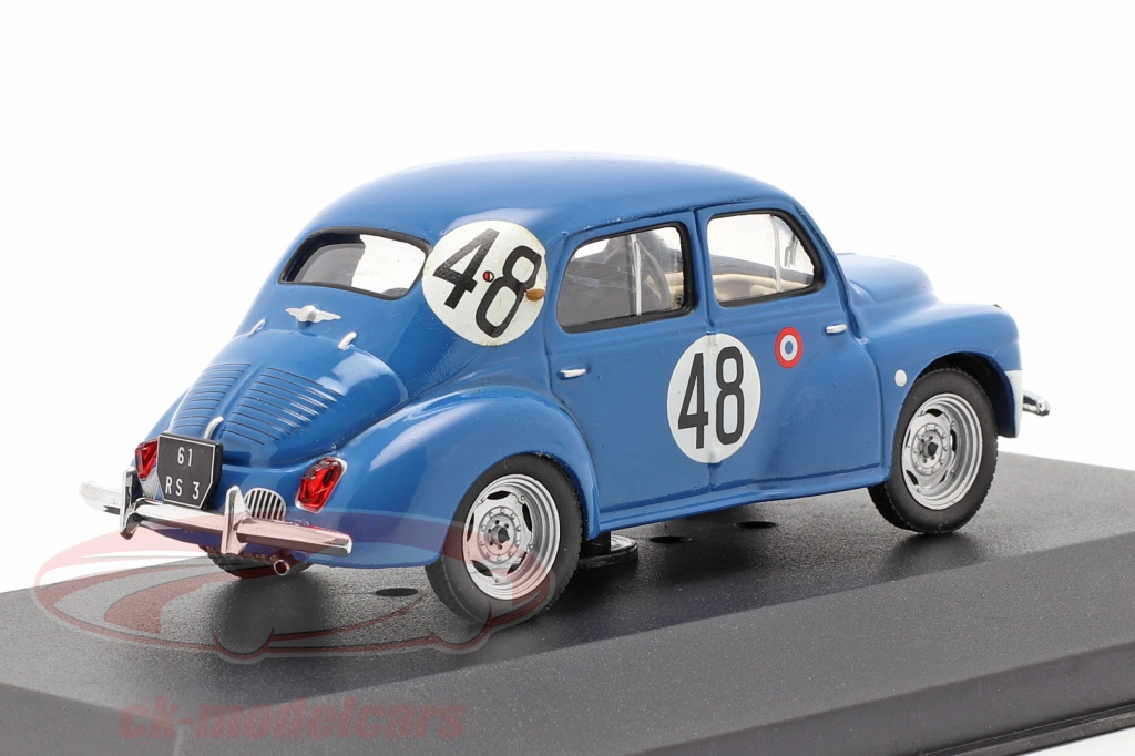 Renault 4 CV #50 24 H Le Mans 1951 Ixo Altaya 1/43 - FR