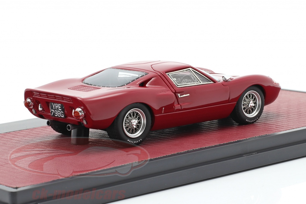 Matrix 1:43 - 1 - Miniatura de carro desportivo - Ford GT40 MK III - 1967 - Ouro metálico - 408
