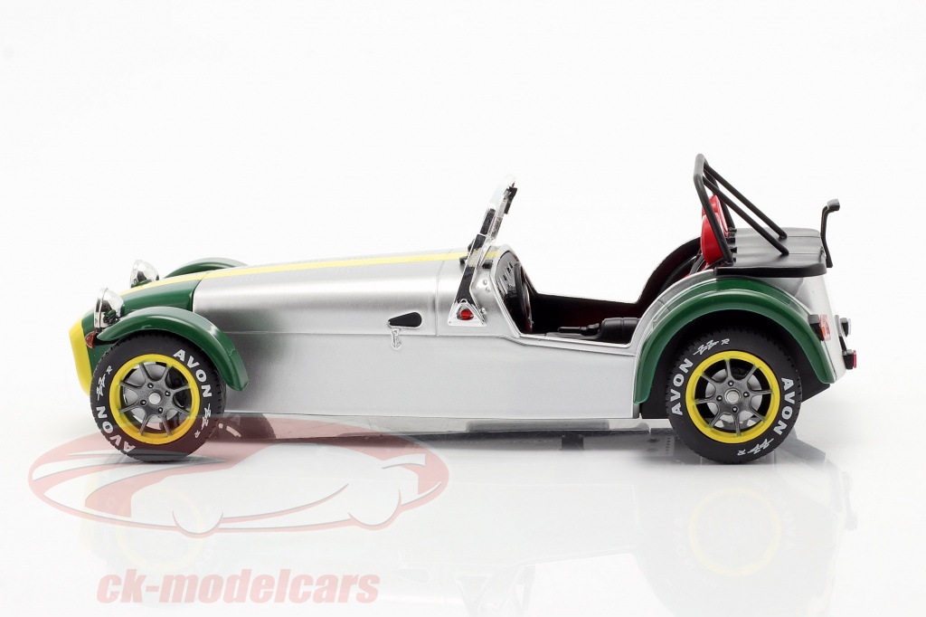 Solido 1:18 Lotus Seven Bouwjaar 1989 aluminium / groen ...
