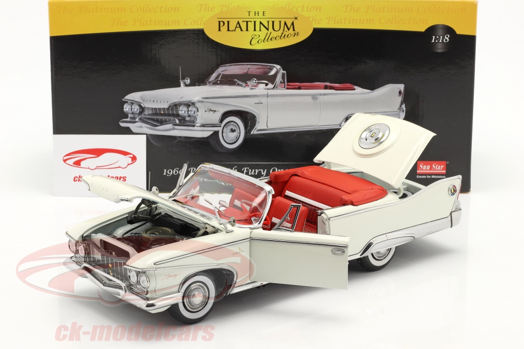 Neo 1:43 Plymouth Fury Coupe año de construcción 1960 beige claro