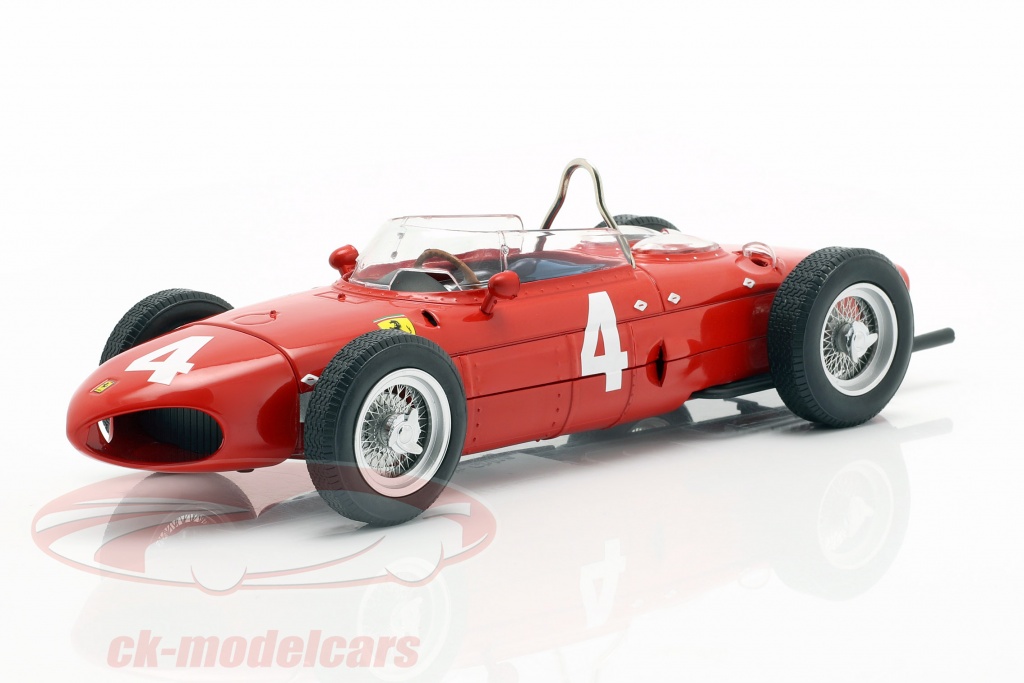 Graf Berghe v. Trips Ferrari 156 Sharknose #4 Winner British GP F1 1961 1:18 CMR