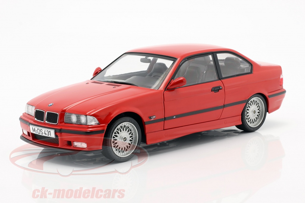 BMW M3 (E36) Coupe Año de construcción 1994 rojo 1:18 Solido