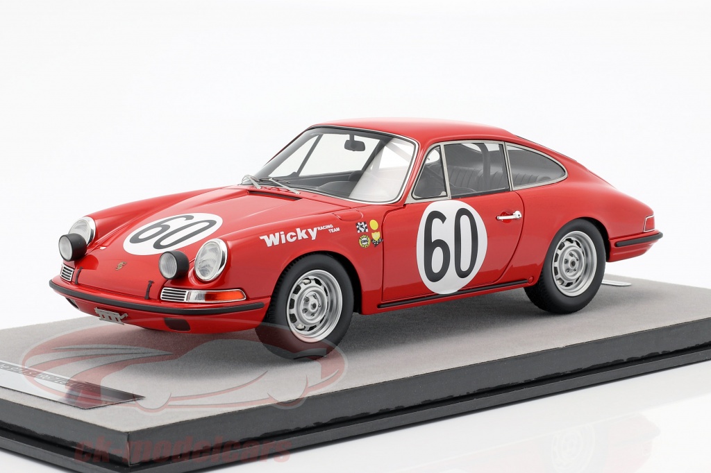 Porsche 911 S #60 24h LeMans 1967 Wicky, Farjon 1:18 Tecnomodel