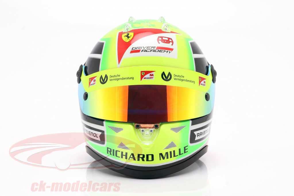 Mick Schumacher Prema Racing #20 formula 2 Champion 2020 helmet 1:2 Schuberth