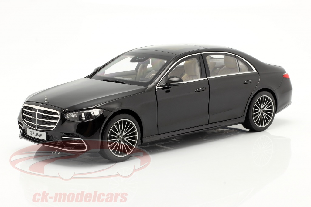 Norev 1 18 Mercedes Benz Classe S V223 Annee De Construction 2020 Onyx Noir B66960634 Modele Voiture B66960634