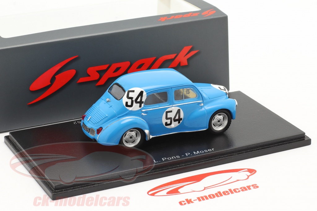 Spark S5225 Renault 4CV 1063 #53 Le Mans 1952 - eBay