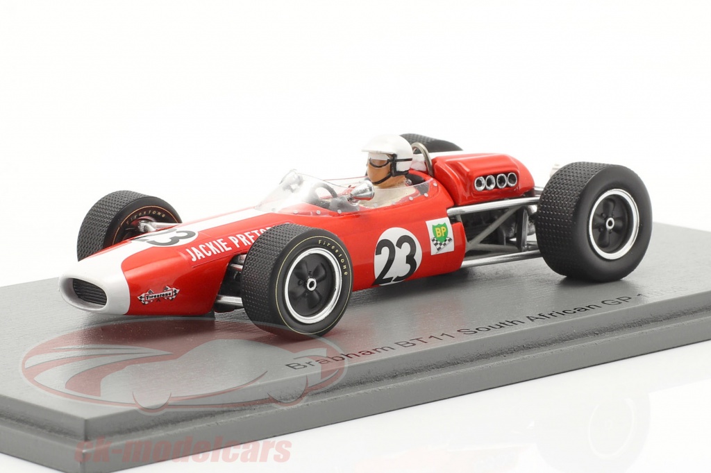 Jackie Pretorius Brabham BT11 #23 South Africa GP formula 1 1968 1:43 Spark
