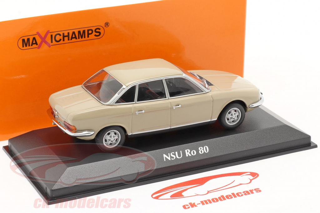 Minichamps 1:43 NSU Ro 80 Baujahr 1972 sahara beige 940015401 ...