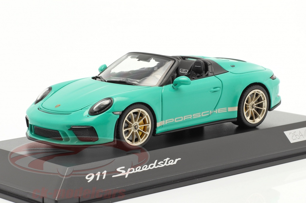 Porsche 911 (991 II) Speedster jade green 1:43 Spark