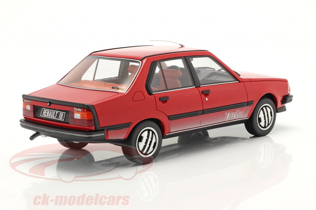 Miniature Otto Mobile 1/18 Résine - Renault 21 Turbo 1993 Bleu Sport - OT006
