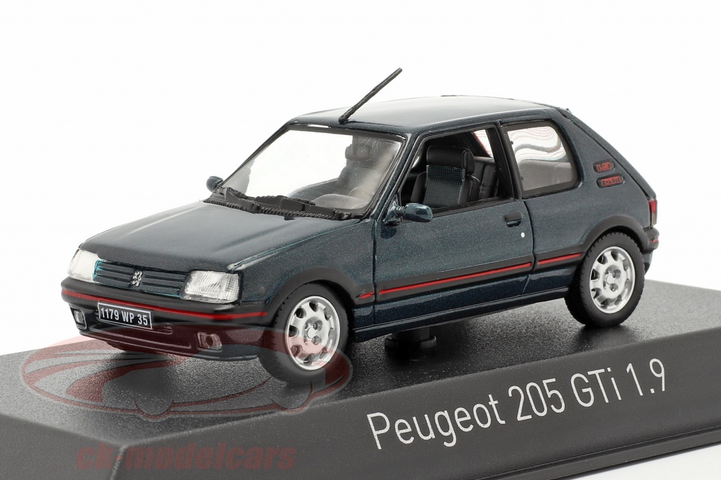 Modèle Réduit NOREV 1/43 Peugeot 205 GTi 1.9 Magic 1990 Vert Sorrento - Neuf En Boîte