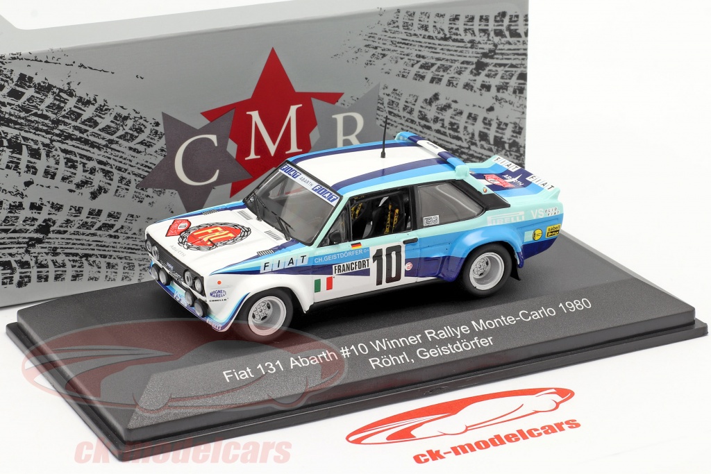 Decalcomanie 1/43 Fiat 131 Abarth #2 R&ouml;hrl - Rally Montecarlo 1978 - Carpena DCC14347