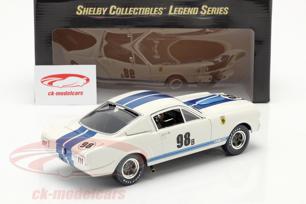 Modèle Réduit Ford Shelby GT350R 1965 - Échelle 1/18, Marque Shelby Collectible, Neuf
