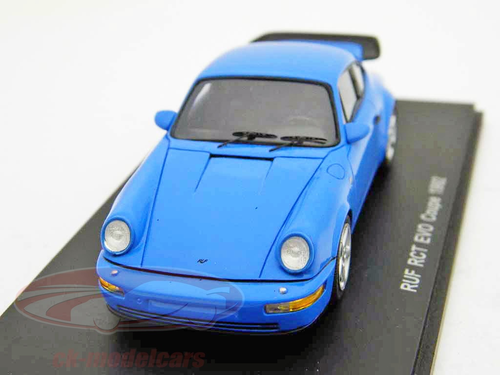 Porsche 911 964 ruf rct evo coupé 1992 1/43 spark bleue s0735