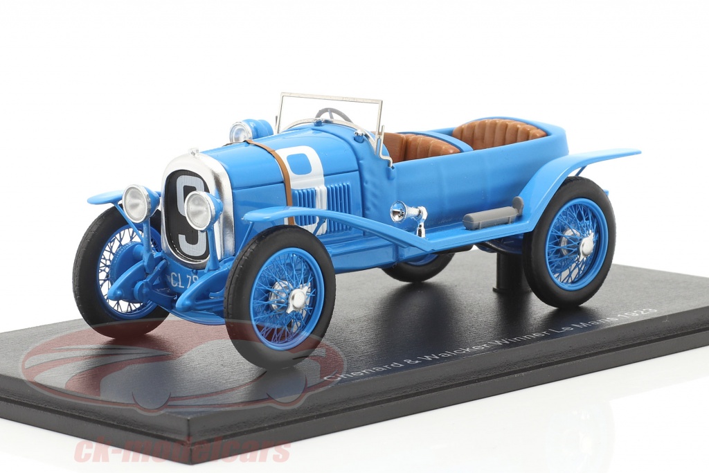Chenard & Walcker 10 24 Heures du Mans 1923 2ème Spark S8101 - Miniatures Autos Motos
