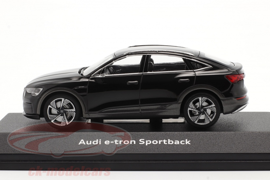 e-tron Modell Original Audi Sportback Prototype 1:43 NEU schwarz rot etronmodell 