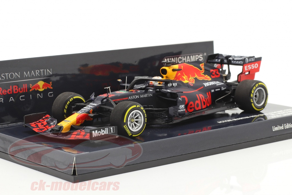 M. Verstappen Red Bull Racing RB16 #33 Launch Spec formule 1 2020 1:43 Minichamps