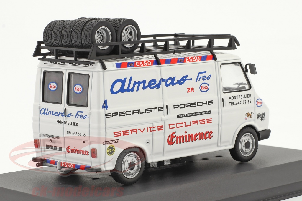 Modèle Réduit IXO 1/43 Citroën C35 VTU Centre D'Ahuy 1988 - Véhicule De Pompiers - Série Test - Rare