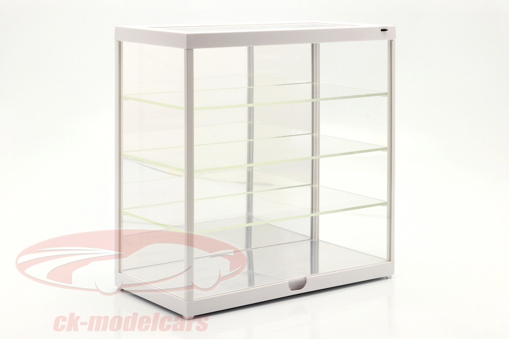 Enkele vitrine Met LED verlichting en spiegel voor schaal 1:18 / 1:24