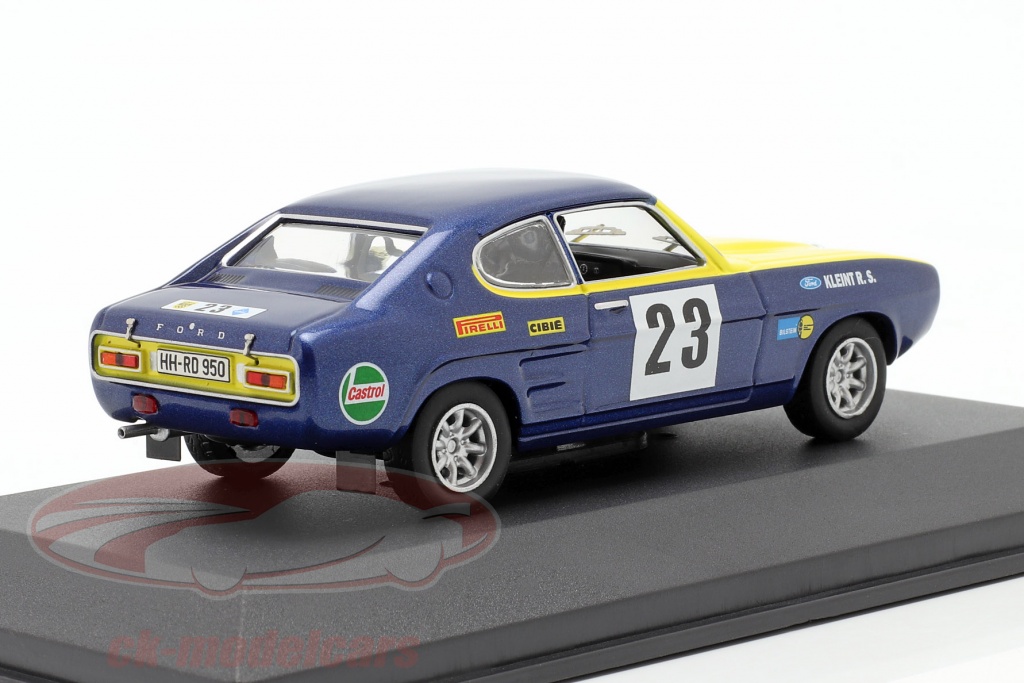 1:43 TROFEU Ford Capri 2600 Rs #9 Rally Australia 1972 Mckay Connelly TRRAU03