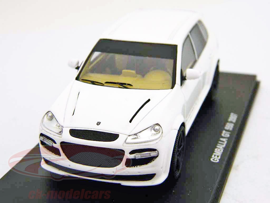 Maquette Porsche Gemballa GTR 640 EVO 2007 Blanche - Échelle 1:43 Spark, Modèle Neuf