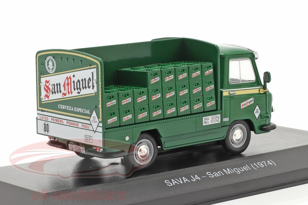 Camion Miniature 1/43 Sava-Berliet GPS 12 1970 - Modèle Espagnol, Marque Salvat, Neuf Sous Boîte
