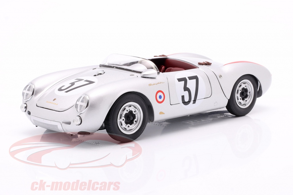Porsche 550 A Spyder #37 vincitore Classe S1.5 24h LeMans 1955 1:18 Schuco