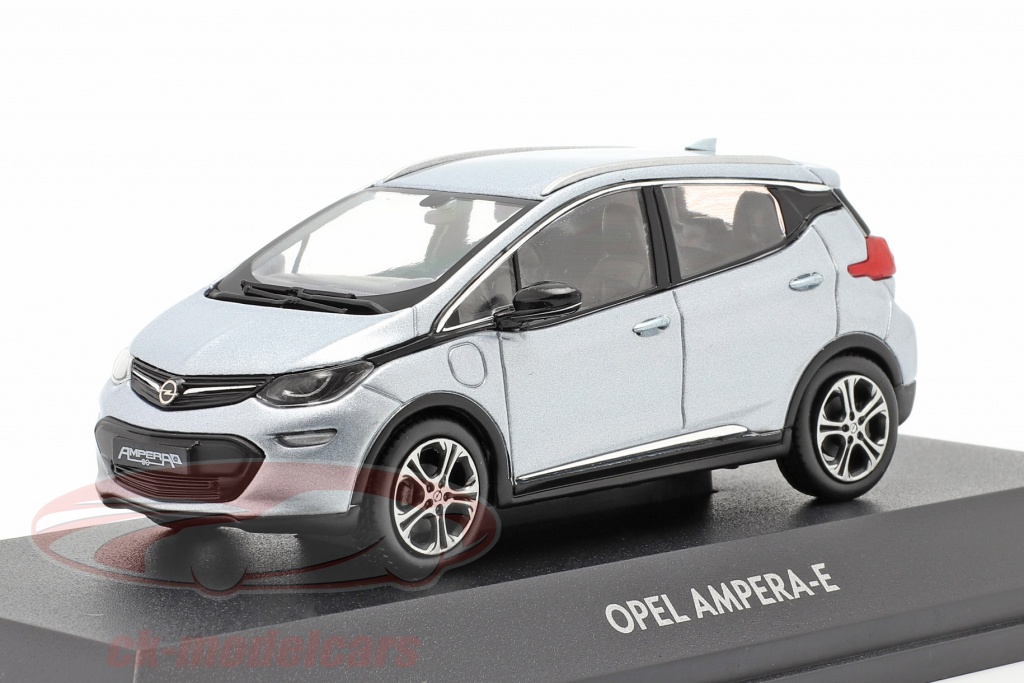 Opel Ampera-E Année de construction 2018 cristal d&#39;argent 1:43 iScale