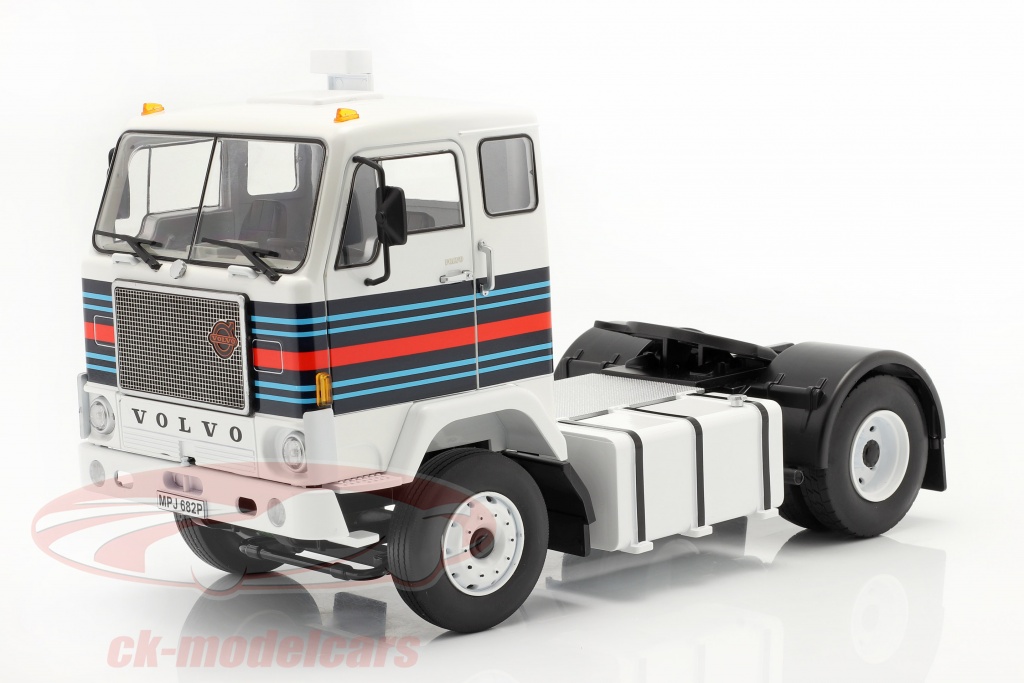 Volvo F88 Truck Martini Racing Team 1975 white / blue / red 1:18 Road Kings