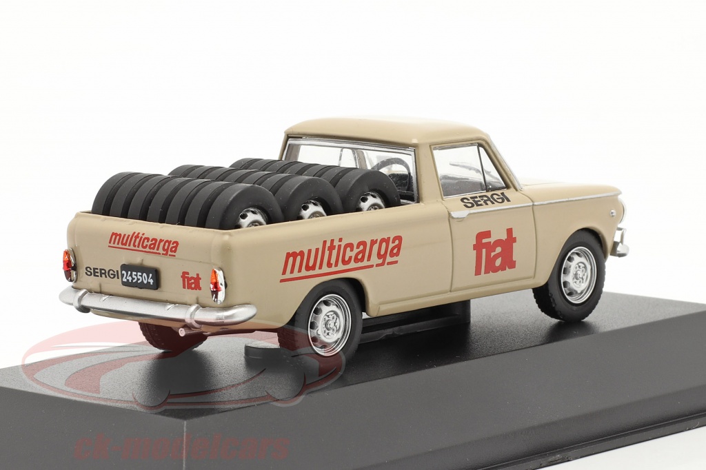 SER23 1/43 Salvat Vehiculos Servicios Fiat 1500 Multicarga Pickup Reifen 1965 