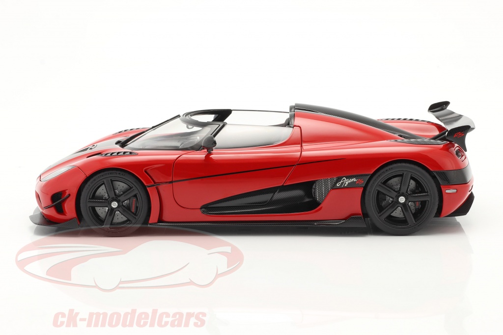 AUTOart 1:18 Koenigsegg Agera RS Année De Construction 2015 Le Chili Rouge Carbone 79022