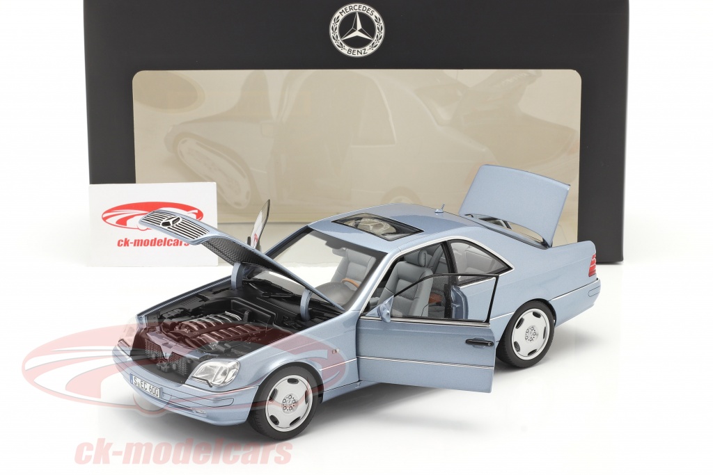 Norev 1:18 Mercedes-Benz CL 600 Coupe (C140) year 1996-1998 pearl 