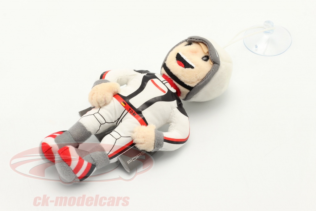 Porsche ぬいぐるみ Tom Targa 16 Cm 白い 黒 赤 Wapmtom Wapmtom