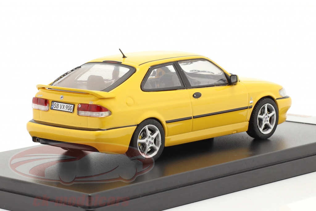 Premium X 1/43 SAAB Viggen 1998 Yellow PRD432 Diecast Models Limited Collection 