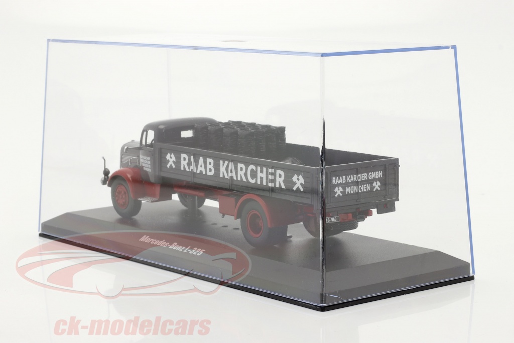 Mercedes-Benz L-325 Raab Karcher と 負荷 闇 グレー / 赤 1:43 Ixo / 2位 選択