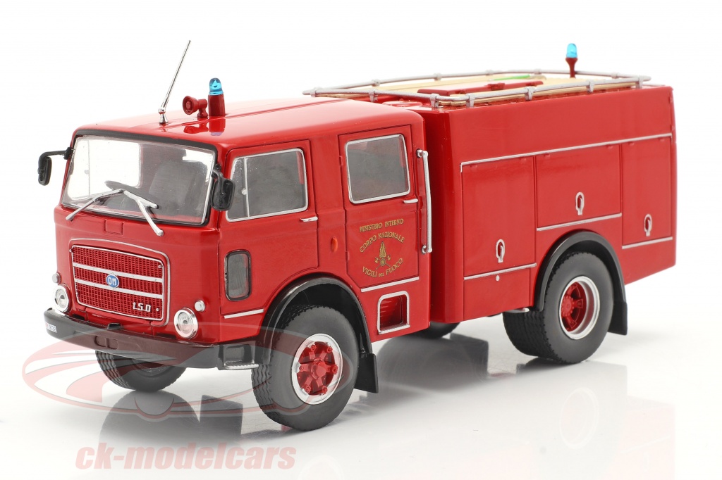 OM Leoncino 150 Brandweer rood 1:43 Altaya