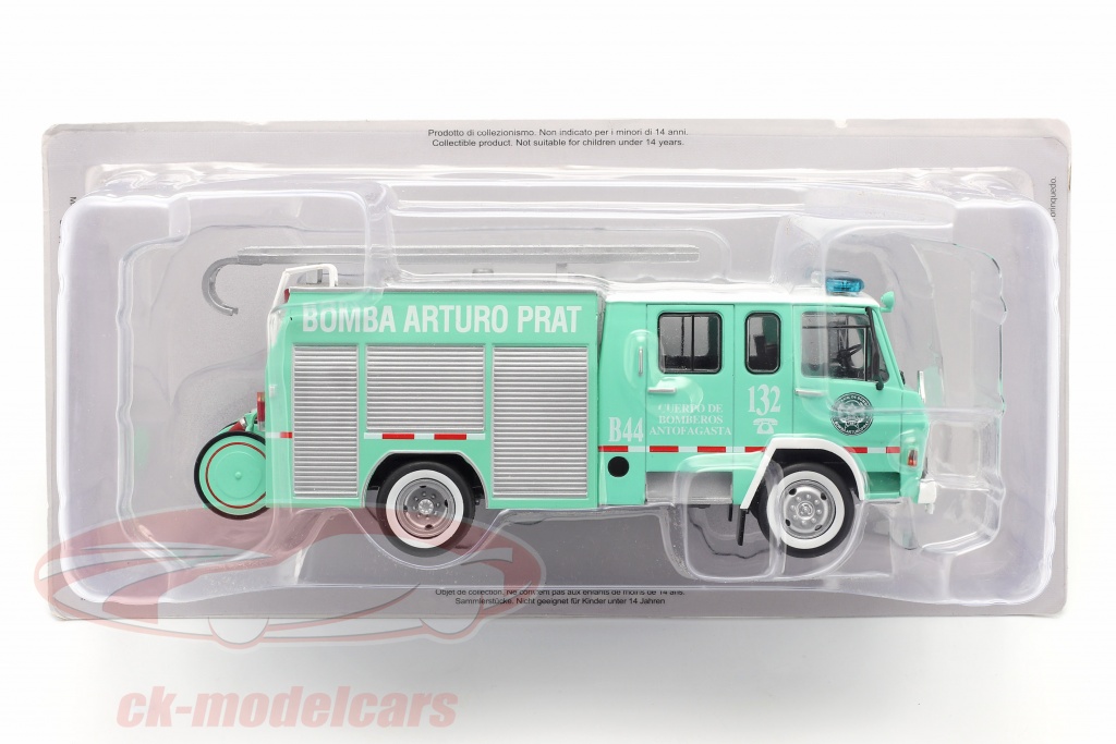 Modèle Réduit Hachette IXO N°99 - Berliet 770 KB6 Pompiers Antofagasta 1/43 - Occasion
