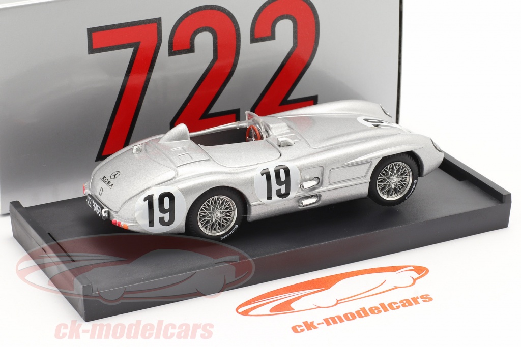 BRUMM R187  R188 MERCEDES 300SLR model road race cars  Fangio/Moss 1955 1:43rd