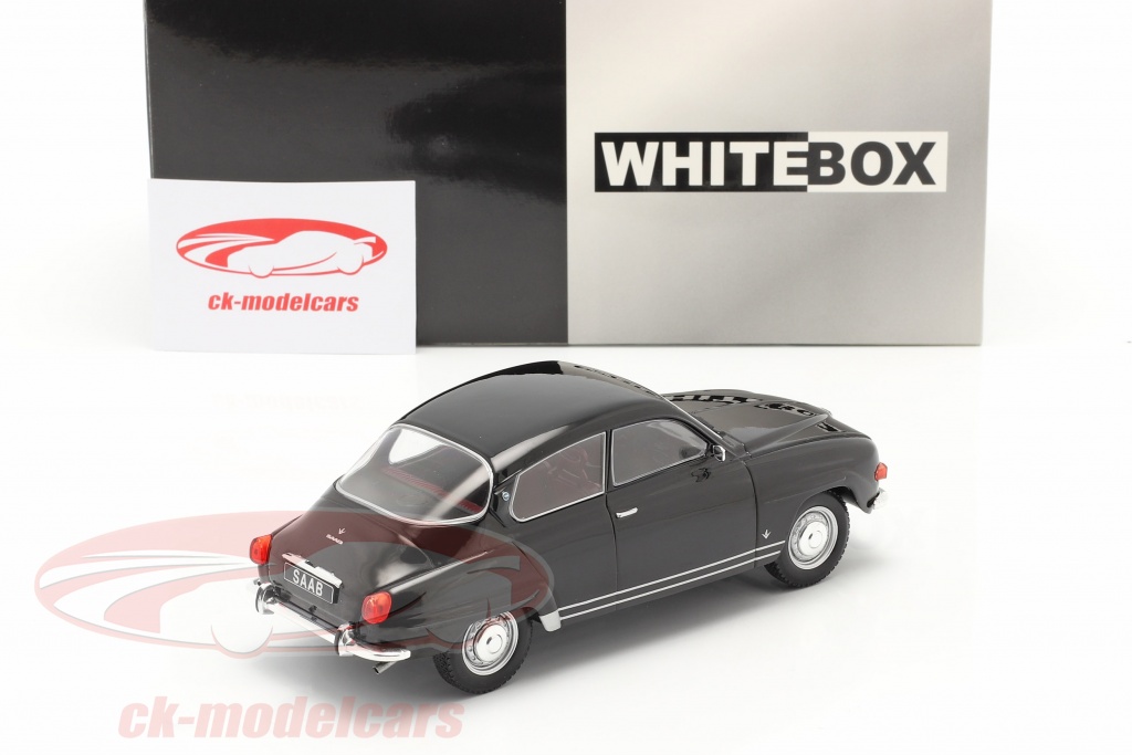 WhiteBox WB124051 Saab 96 V4 2 Porta Nero 1/24th Scala Die Cast Modello WhiteBox WB124051 Saab 96 V4 2 Porta Nero 1/24th Scala Die Cast Modello