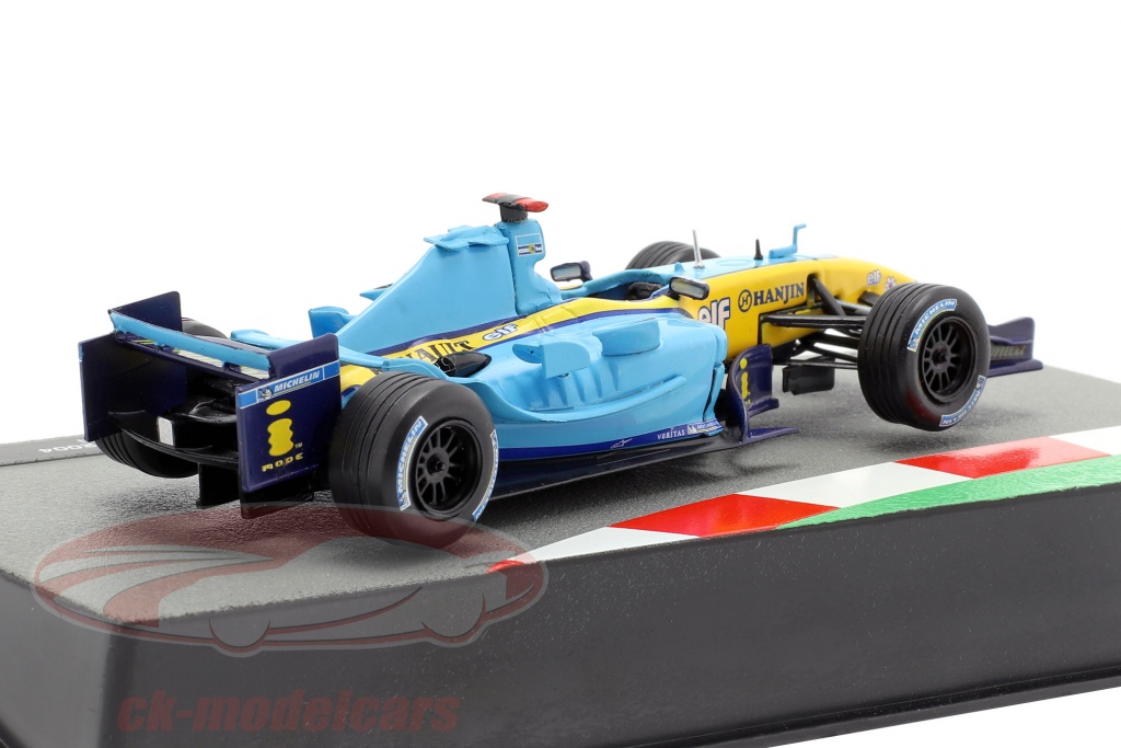 Modellino Formula 1 Renault R24 - Scala 1/43 Jarno Trulli 2004 OPO FD049