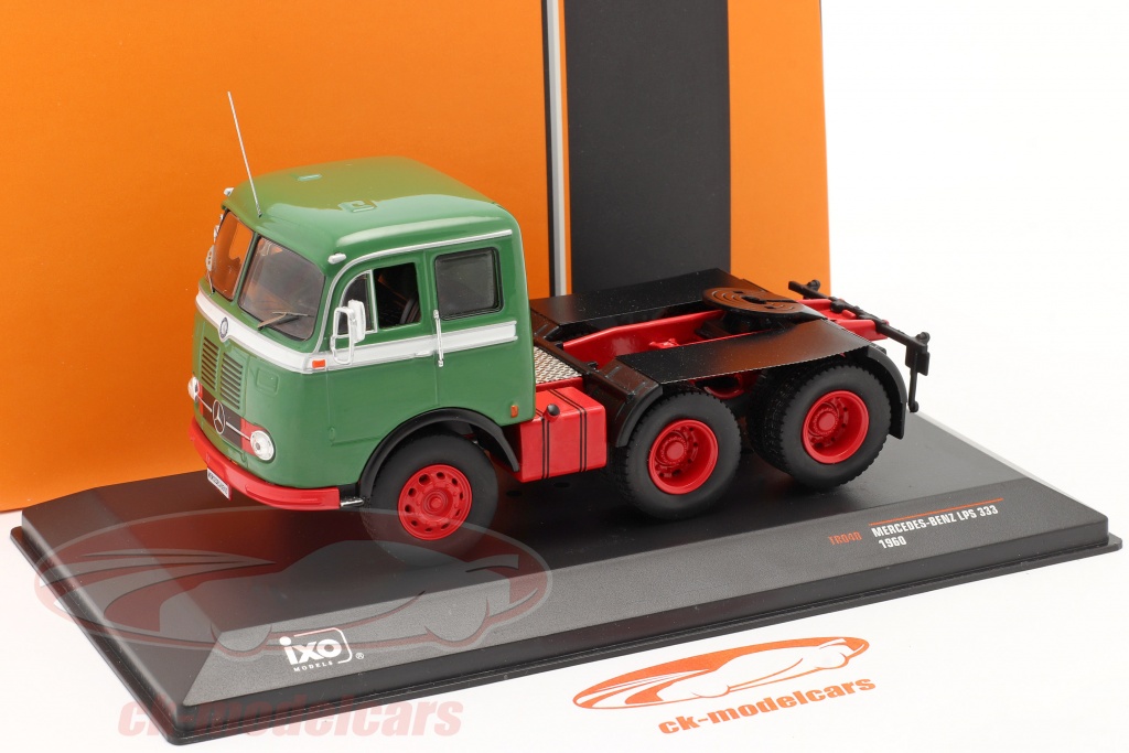 Camion Tracteur Mercedes-Benz LPS 333 1/43 - Modèle Réduit IXO 1960, Boîte Plexi