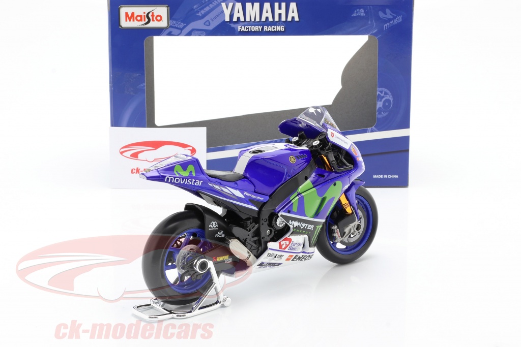 Maisto 1 10 Valentino Rossi Yamaha Yzr M1 46 Motogp 16 Model Car