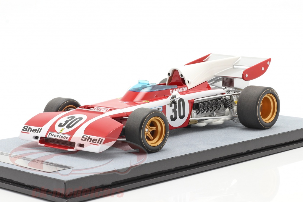 Clay Regazzoni Ferrari 312B2 #30 Belge GP formule 1 1972 1:18 Tecnomodel