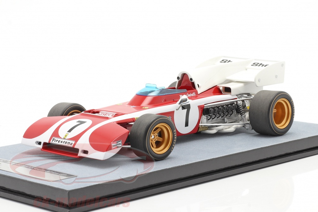 Mario Andretti Ferrari 312B2 #7 4th Südafrika GP Formel 1 1972 1:18 Tecnomodel