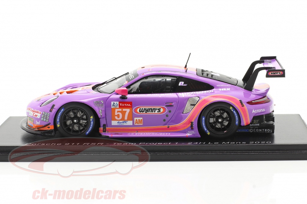 Spark 1:43 Porsche 911 RSR #57 24h LeMans 2020 Team Project 1 
