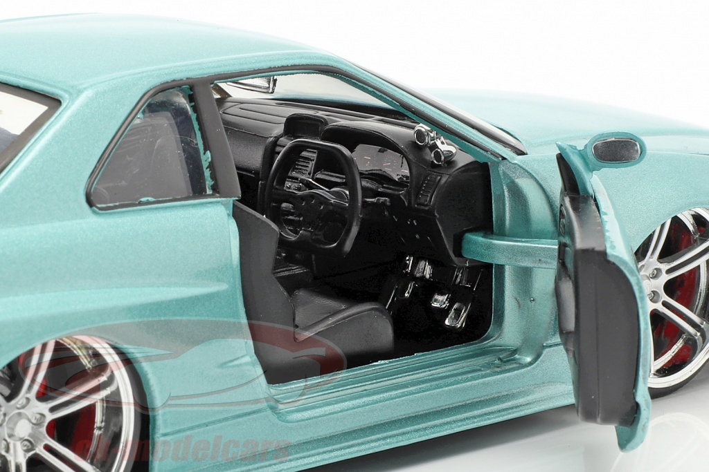 Fast And Furious Brian's Nissan Skyline GT-R BNR34 1:24 Jada
