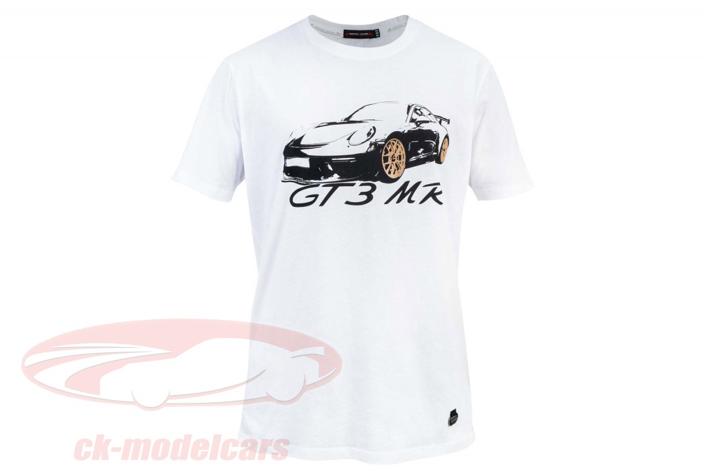 Manthey Racing T-Shirt Porsche 911 GT3 MR blanc