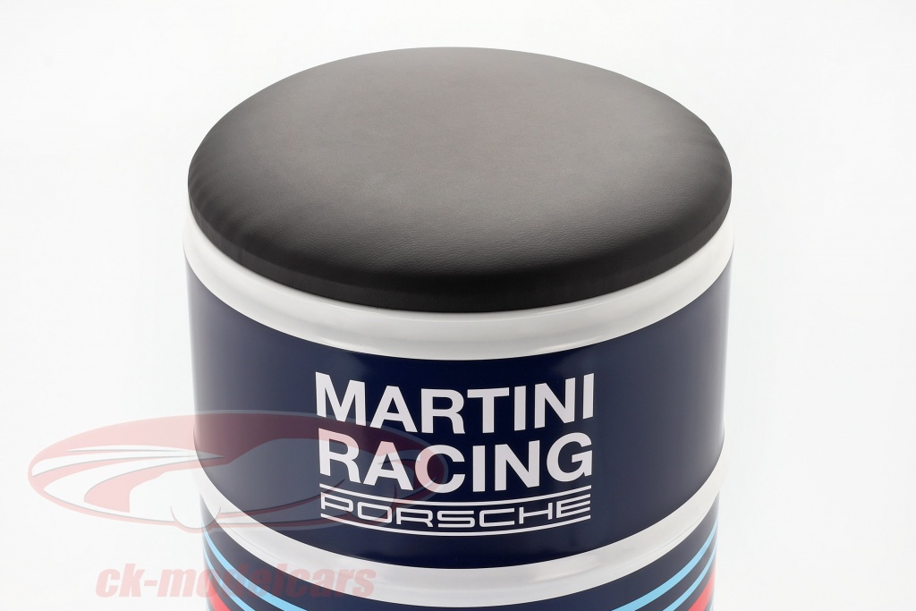 Oil drum stool Porsche 917 Martini #21
